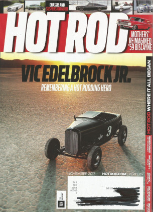 HOT ROD 2017 NOV - ROUSH P-51 MUSTANG, GT4-R CAMARO, COMPRESSED-AIR